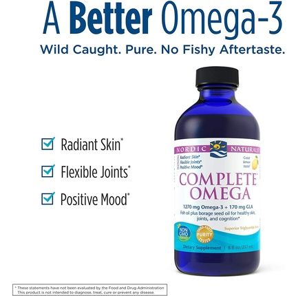 Nordic Naturals Complete Omega Lemon Flavor 237Ml