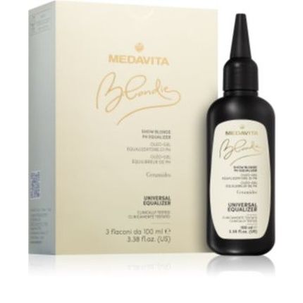Medavita Blondie Show Blonde - Ph Neutralizer For Damaged And Chemically Treated Hair