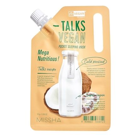Talks Vegan Squeeze Pocket Sleeping Mask Mega Nutritious - 10G