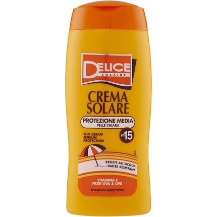 Sun Cream Medium Protection Water Resistant Spf 15 250Ml