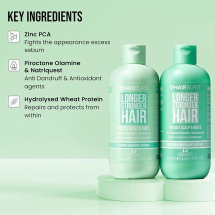 Hair Burst Shampoo & Conditioner Set For Oily Hair Deep Cleansing And Purifying - Image 3