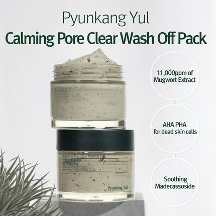 Pyunkang Yul Calming Pore Clear Wash Off Mask 100Ml - Image 3