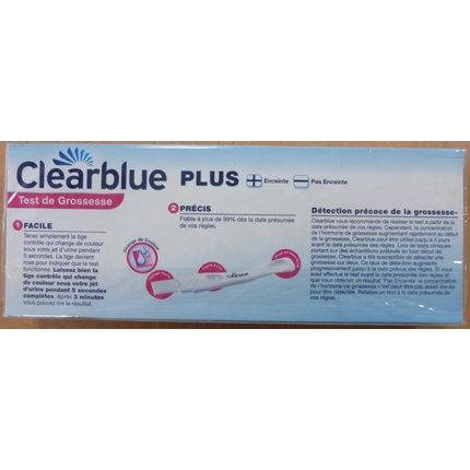 Clearblue Plus 2 Pregnancy Test