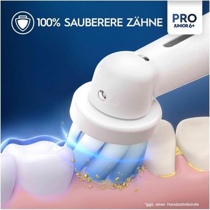 Oral-B Pro1 Junior 6+ Green Toothbrush - Image 3