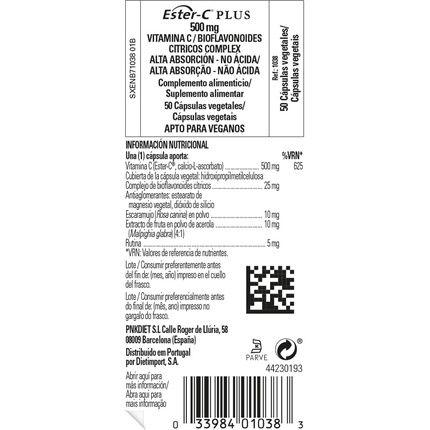 Solgar Ester C Plus 50 Capsules 500Mg