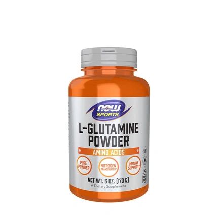 Now Foods Lglutamine Powder 5000 Mg 170 G