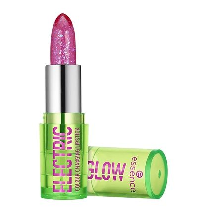 Essence Electric Glow Color Changing Lipstick Ph Reactive Natural Pink Vegan 3.2G
