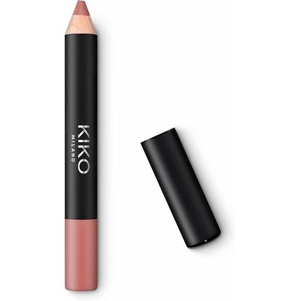 Kiko Milano Smart Fusion Matte Lip Crayon 02 Onthego Pencil Lip Gloss