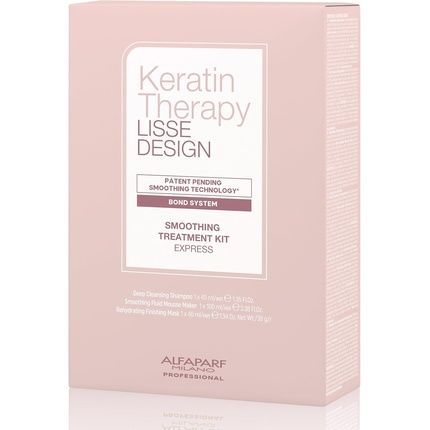 Alfaparf Lisse Design Express Keratin Therapy Kit Shampoo 40Ml With Smoothing
