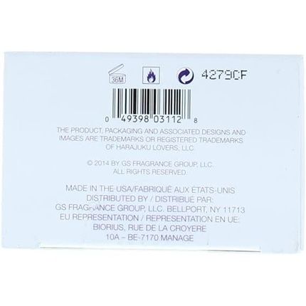 Gwen Stefani Harajuku Lovers Music Eau De Parfum 15Ml Women - Image 3