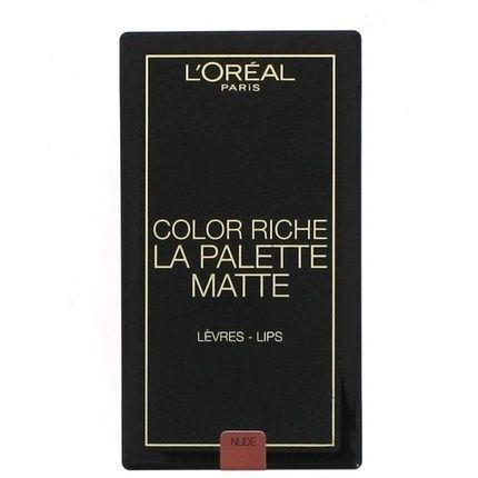 L'Oreal Color Riche La Palette Matte 6 Colour Lip Kit Nude