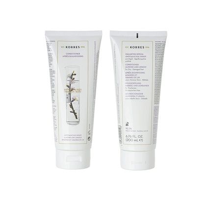 Korres Almond And Linseed Conditioner For Dry, Damaged Hair 200Ml
