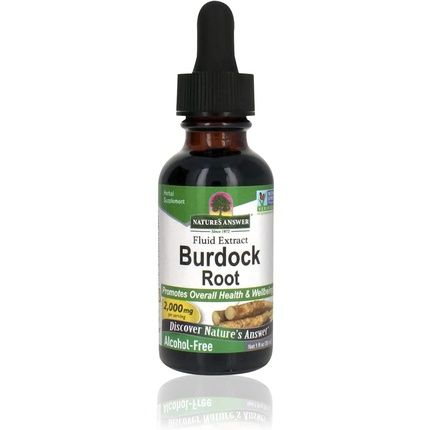 Nature'S Answer Burdock Alcohol-Free 2000Mg 1 Fl Oz Vegan Gluten-Free