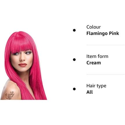 La Riche Directions Semi-Permanent Hair Color Flamingo Pink 88Ml - Image 3