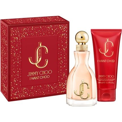 Jimmy Choo I Want Choo Gift Set Eau De Parfum 60Ml Body Lotion 100Ml