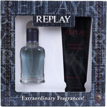 Replay Gift Box For Him - Edt 30Ml And Shower Gel 100Ml