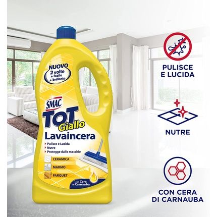 Smac - Lavaincera Cleaner Parquet, Ceramic, Marble, With Carnauba Wax - 1000 Ml - Image 3
