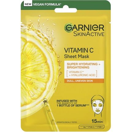 Garnier Skinactive Moisture Bomb Vitamin C Sheet Mask Hydrating & Brightening