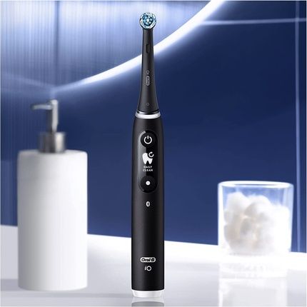 Oral-B Io6 Electric Toothbrush With Revolutionary Io Technology 5 Modes With Teeth Whitening Black Lava
