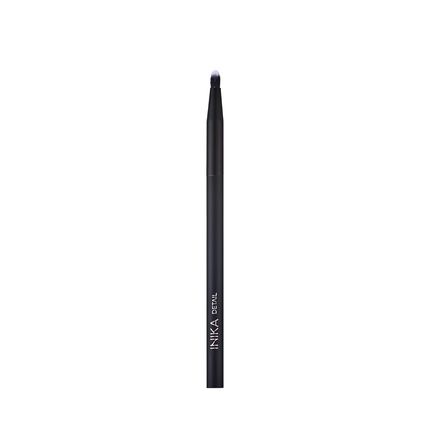 Inika Detail Brush Tapered Fluffy Vegan Bristles For Precise Eye Makeup