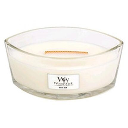 Woodwick Scented Candle Boat White Teak 4536 G