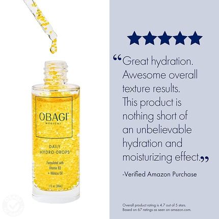 Obagi Daily Hydro-Drops Hydrating Facial Serum For Dry Skin 1 Fl Oz - Image 3
