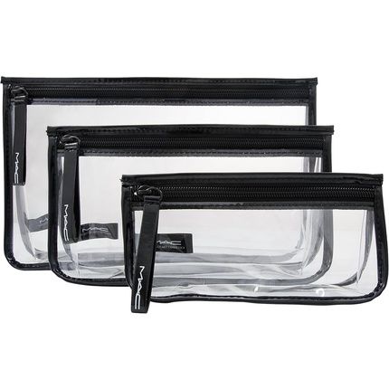 Mac Clear Plastic Rectangular Storage Bags With Zipper