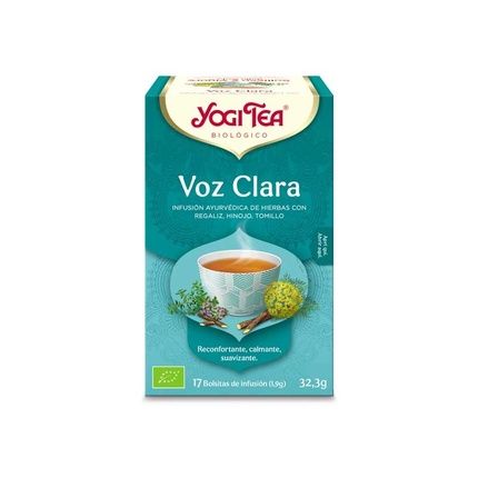 Yogi Tea Clear Voice 17 Filters Organic