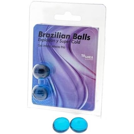 Taloka Brazilian Balls Gel Excitante Efecto Frio 2 Balls