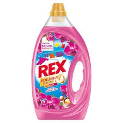 Rex Gel 3 Liters 60 Wash Loads Aromatherapy Color Malaysian Orchid & Sandalwood