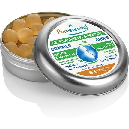 Puressentiel Respiratory Eucalyptus Throat Drops 45G - Image 3