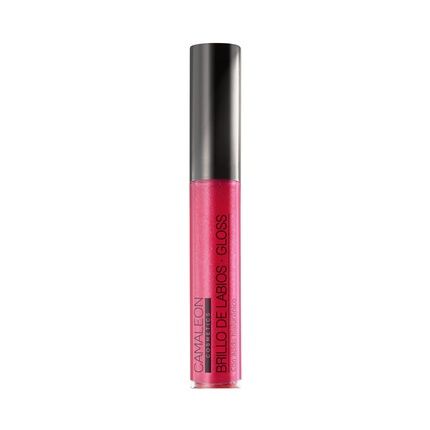 Camaleon Cosmetics Metallic Gloss Lipgloss Volumizing Hyaluronic Acid Vegan 9Ml Metallic Cherry