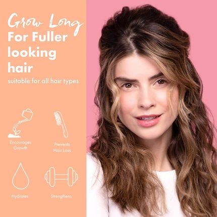 Umberto Giannini Grow Long Lengthening Conditioner Hydrate And Strengthen Vegan Cruelty Free 250Ml