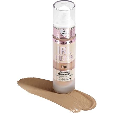 Revolution Irl Filter Longwear Foundation F10 Breatable Soft Matte 23Ml - Image 3