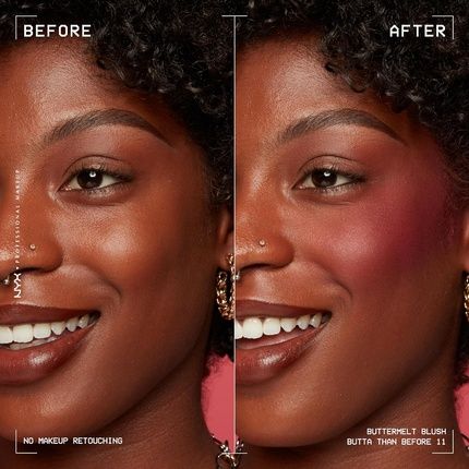Nyx Professional Makeup Buttermelt Powder Blush Fade And Transfer-Resistant Blush Vegan Formula Butta Than Before 11 0.17 Ounce - Image 3