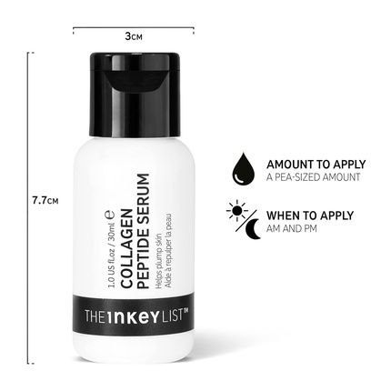 The Inkey List Collagen Peptide Serum For Plump And Firm Skin To Reduce Fine Lines And Wrinkles 30Ml - Image 3