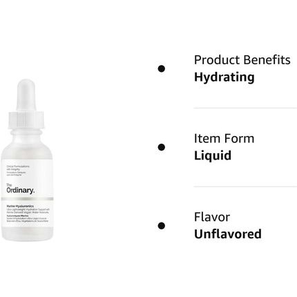 The Ordinary Marine Hyaluronics Ultra-Lightweight Hydration Support 30Ml