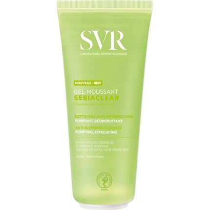 Svr Sebiaclear Cleansing Gel For Oily And Acneprone Skin 200Ml