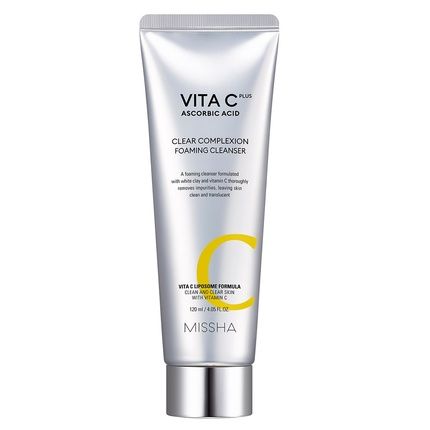 Missha Vita C Plus Clear Complexion Foaming Cleanser - 120Ml