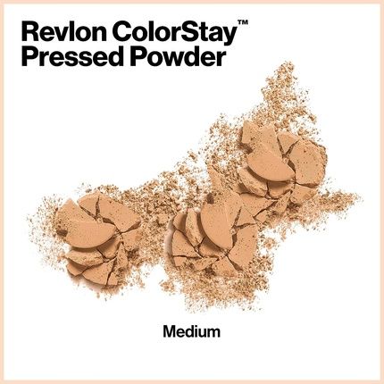 Revlon Colorstay Pressed Powder Longwearing Oil Free Fragrance Free Noncomedogenic Face Makeup 8.4G - Image 3