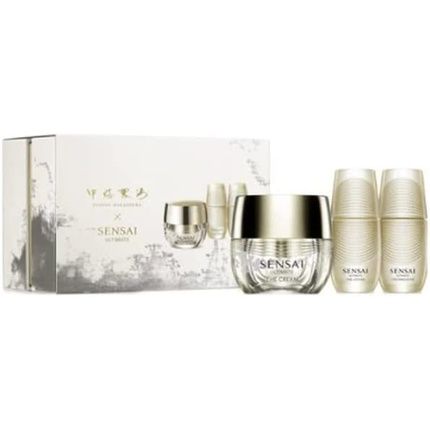 Sensai Ultimate The Cream Suitou Nakatsuka Set Of 30Ml Cream + 16Ml Lotion + 16Ml Emsulsion