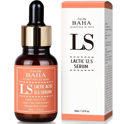 Lactic Acid 12.5% Hydrating Serum With Botanical Extracts - Gentle Skin Renewal