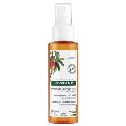 Klorane Nourishing Oil For Dry Hair With Mango 100Ml