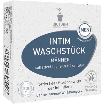 Bioturm Intimate Wash Bar For Men 50G