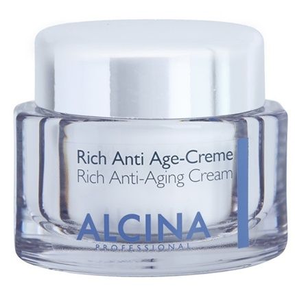 Alcina Rich Anti-Aging Cream 50Ml For Dry Skin - Protects Natural Lipid Barrier - Face Cream For Mature, Very Dry Skin