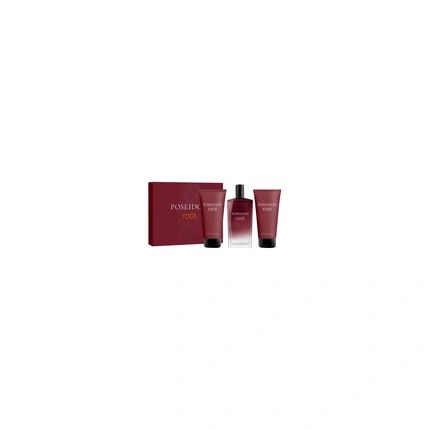 Poseidon Instituto Espaol Poseidon Root Eau De Toilette 150Ml After Shave Bath Gel Set
