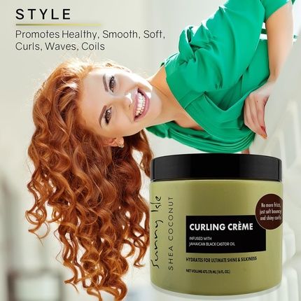 Sunny Isle Shea Coconut Curling Cream 16Oz - Image 3