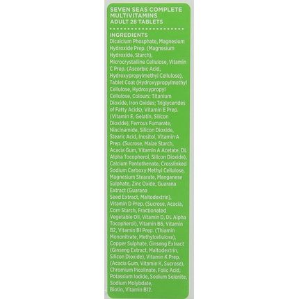 Seven Seas Complete Multivitamins For Adults 28 Tablets - Image 3