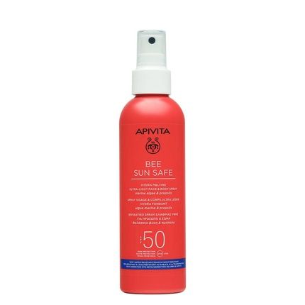 Apivita Apivita Bee Sun Safe Hydra Melting Ultralight Face & Body Spray Spf50 200Ml