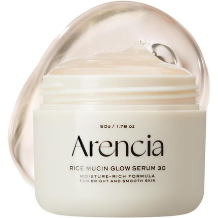Arencia Rice Mucin Overnight Glow Face Mask Serum 30 1.76 Oz